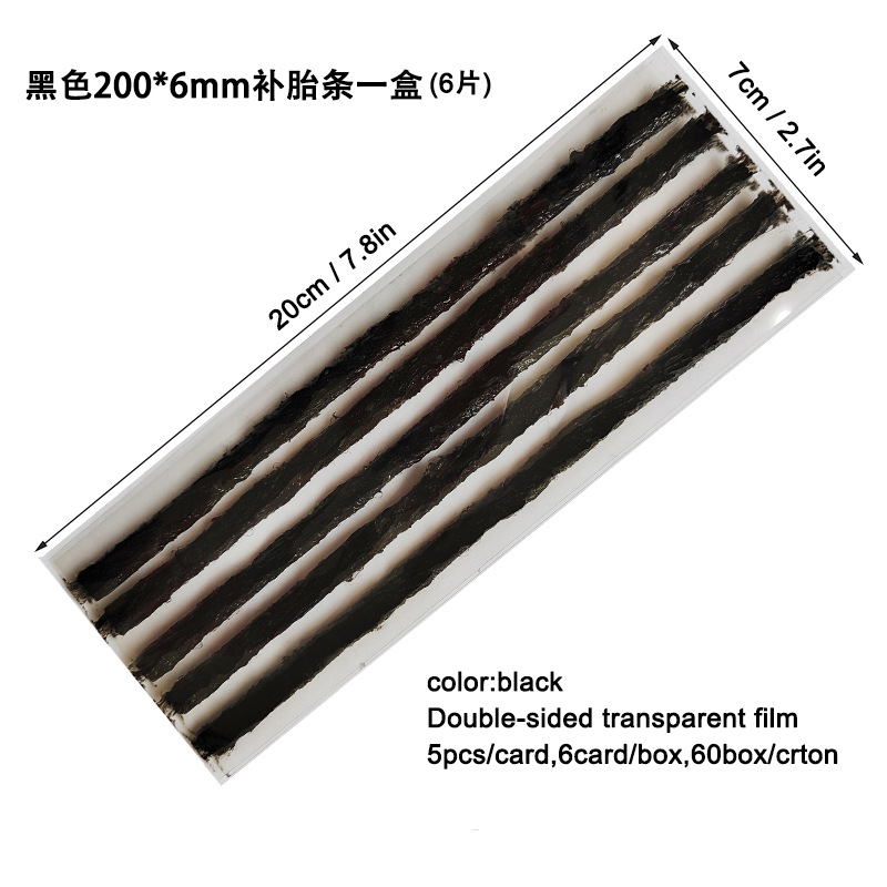 Tire Repair Strings Rubber Strips, Tire Repair Plugs for Cars