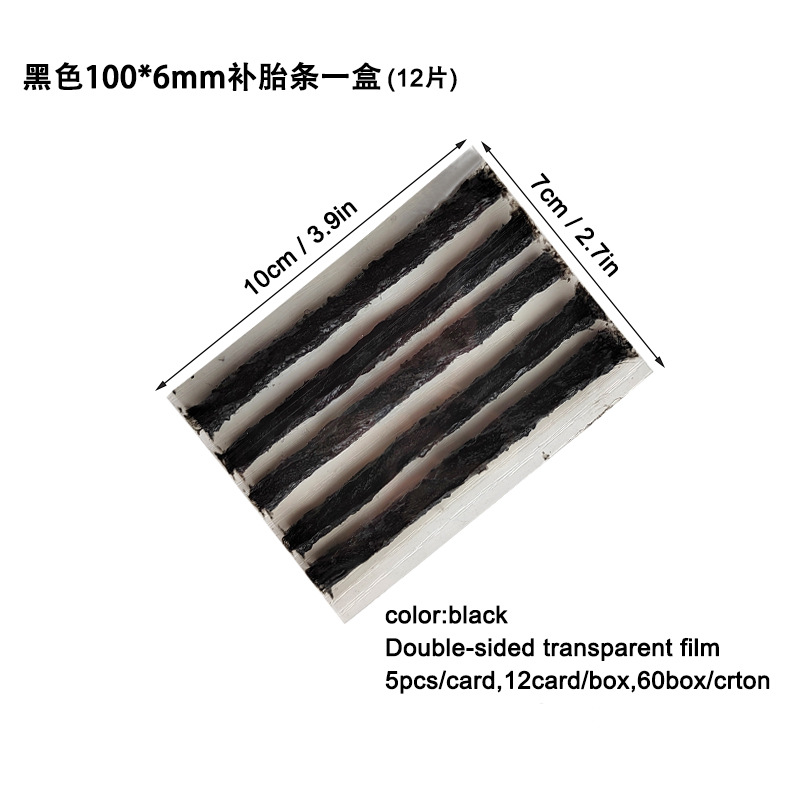 Tire Repair Strings Rubber Strips, Tire Repair Plugs for Cars